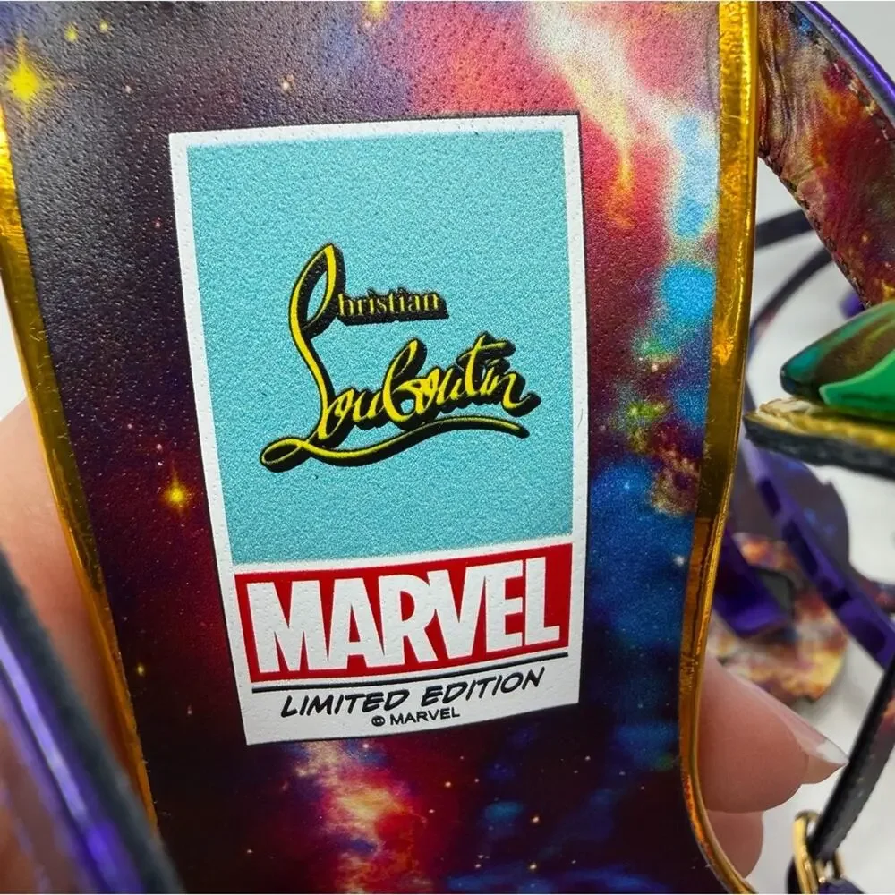 Christian Louboutin x Marvel Sea Warrior Gladiator Sandals Size 39.5 - Picture 7 of 15